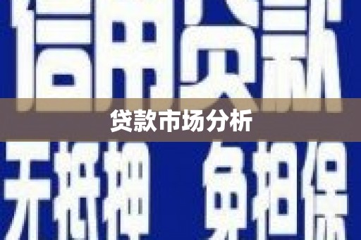 双城贷款市场分析