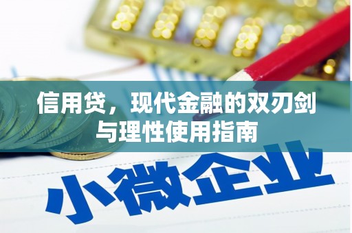 双城信用贷，现代金融的双刃剑与理性使用指南