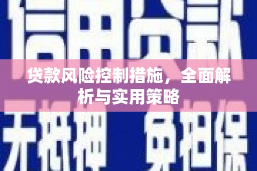 双城贷款风险控制措施，全面解析与实用策略