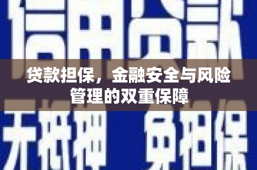 双城贷款担保，金融安全与风险管理的双重保障