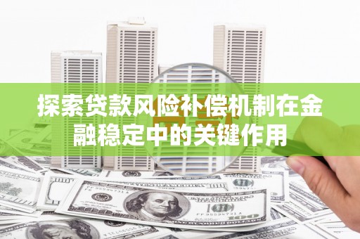 双城探索贷款风险补偿机制在金融稳定中的关键作用