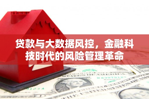双城贷款与大数据风控，金融科技时代的风险管理革命