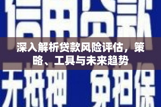 双城深入解析贷款风险评估，策略、工具与未来趋势