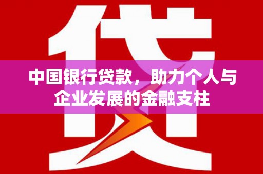 双城中国银行贷款，助力个人与企业发展的金融支柱