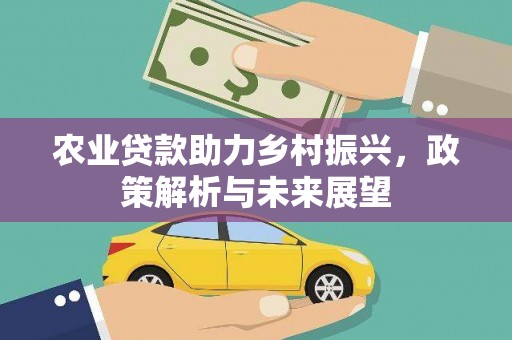 双城农业贷款助力乡村振兴，政策解析与未来展望