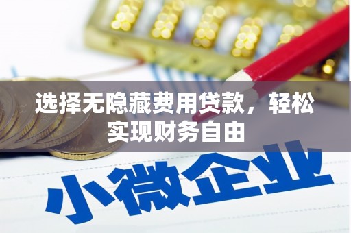 双城选择无隐藏费用贷款，轻松实现财务自由
