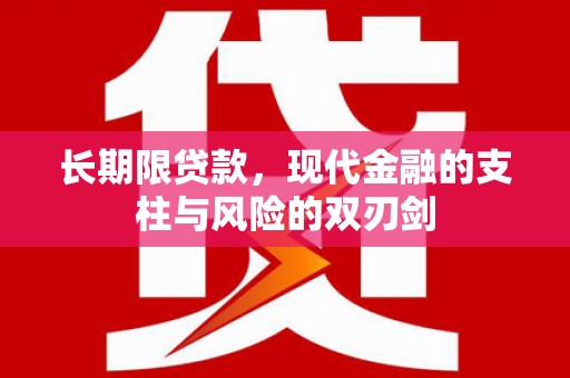 双城长期限贷款，现代金融的支柱与风险的双刃剑