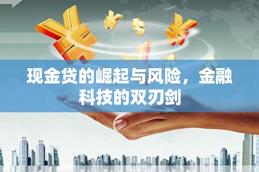 双城现金贷的崛起与风险，金融科技的双刃剑