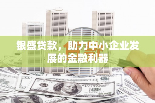 双城银盛贷款，助力中小企业发展的金融利器