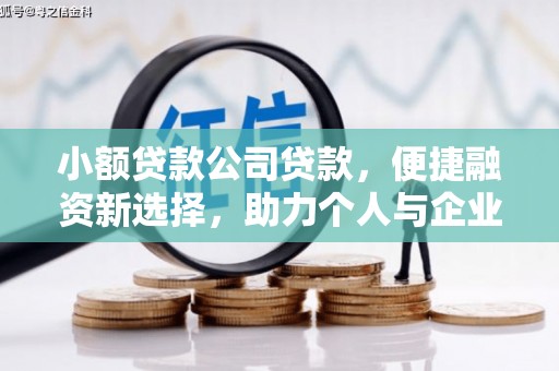 双城小额贷款公司贷款，便捷融资新选择，助力个人与企业成长