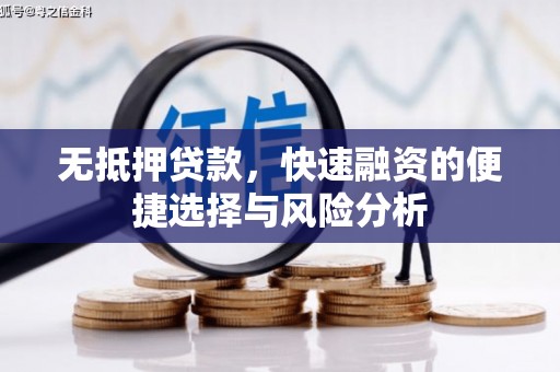 双城无抵押贷款，快速融资的便捷选择与风险分析