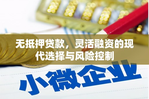 双城无抵押贷款，灵活融资的现代选择与风险控制