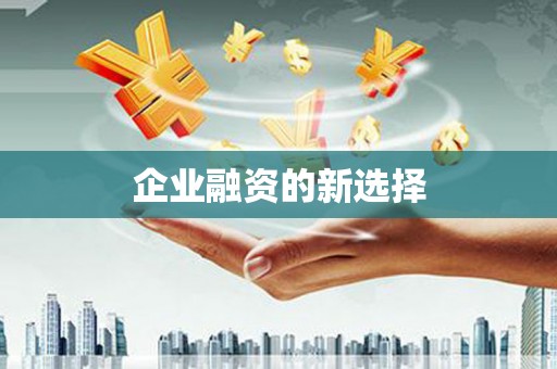 双城企业融资的新选择