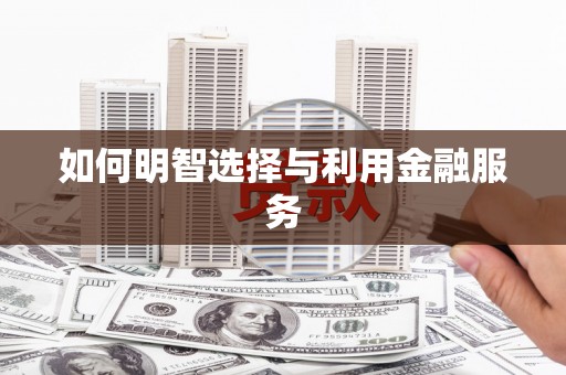 双城如何明智选择与利用金融服务