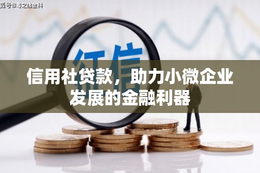 双城信用社贷款，助力小微企业发展的金融利器