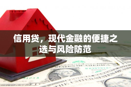 双城信用贷，现代金融的便捷之选与风险防范