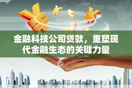 双城金融科技公司贷款，重塑现代金融生态的关键力量