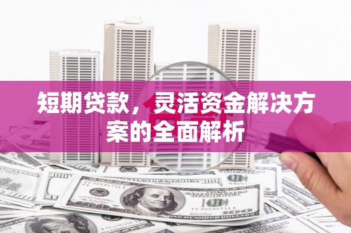 双城短期贷款，灵活资金解决方案的全面解析