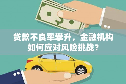 双城贷款不良率攀升，金融机构如何应对风险挑战？
