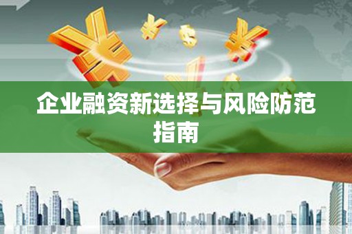 双城企业融资新选择与风险防范指南