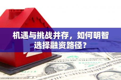 双城机遇与挑战并存，如何明智选择融资路径？