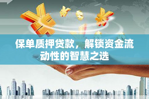 双城保单质押贷款，解锁资金流动性的智慧之选